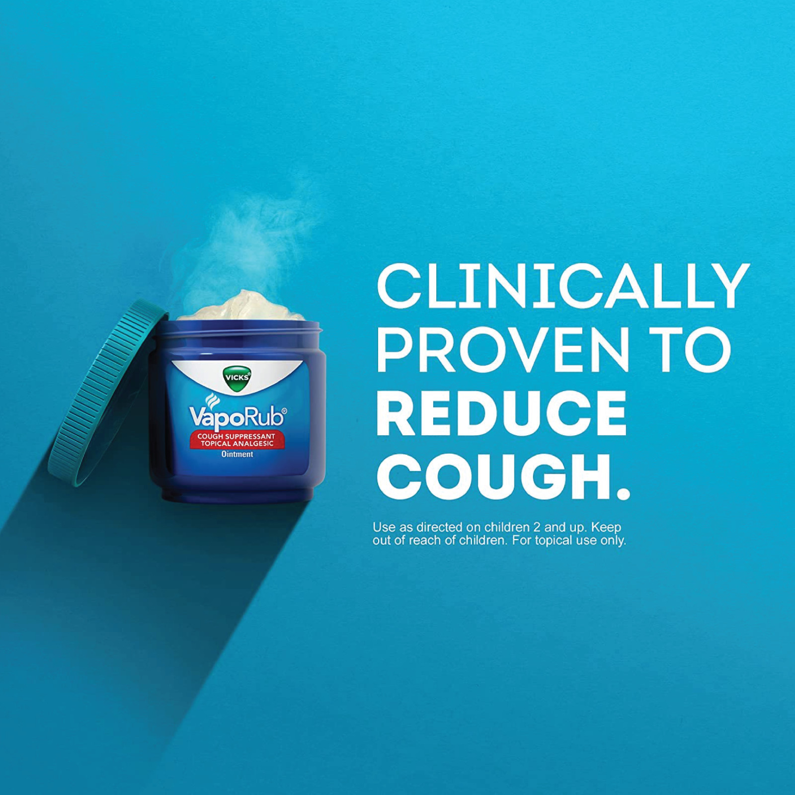6x Packs Vicks VapoRub Cough Supressant Topical Analgesic Ointment | 1.76oz