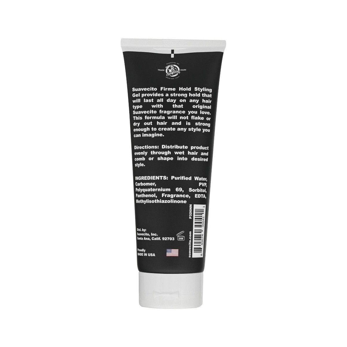 Suavecito Firm Hold Styling Gel – 8 fl oz: For All Hair Types, Daily Use