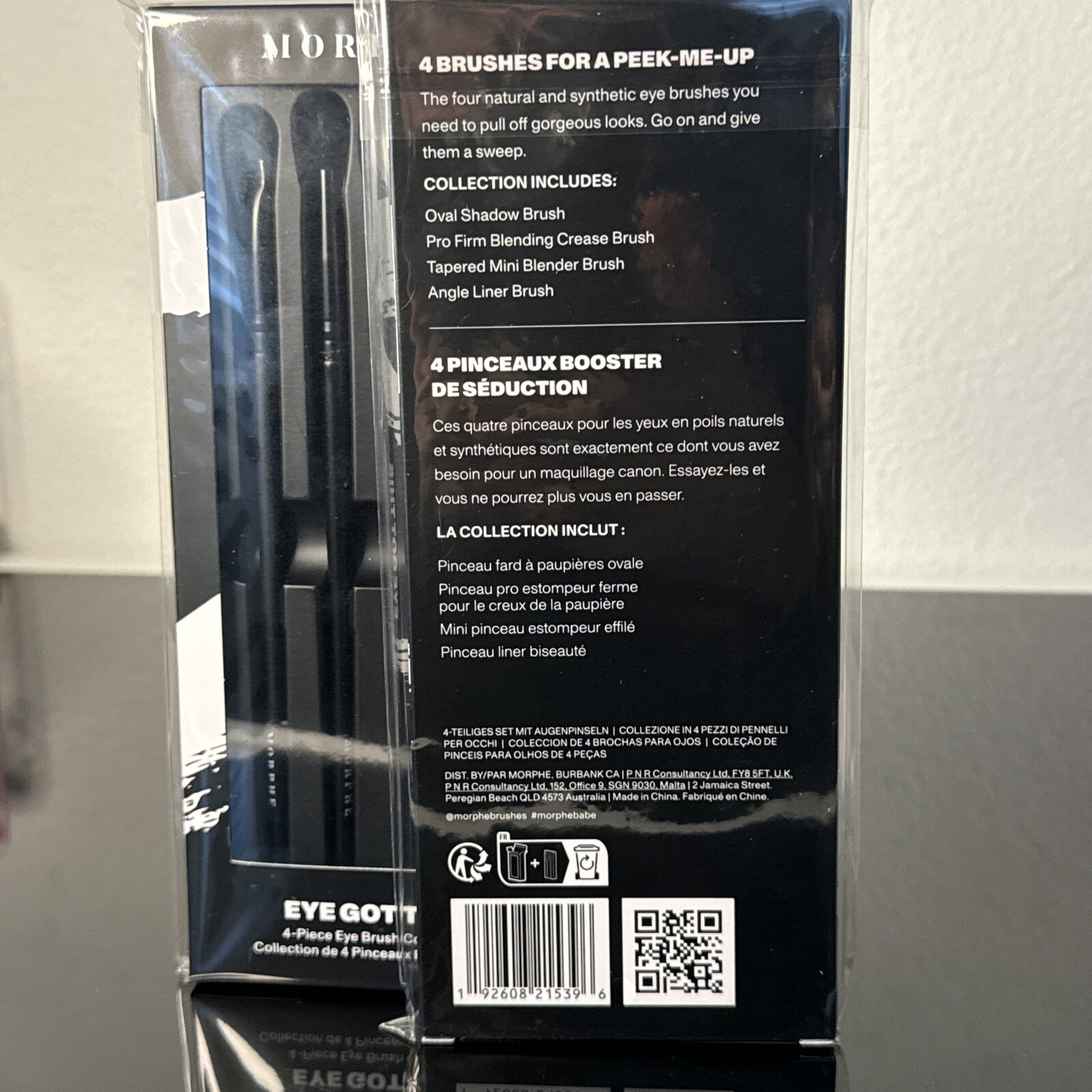 2 packs Morphe “Eye Got This” Brush Set, 4 Pcs – New! Free Shipping A1