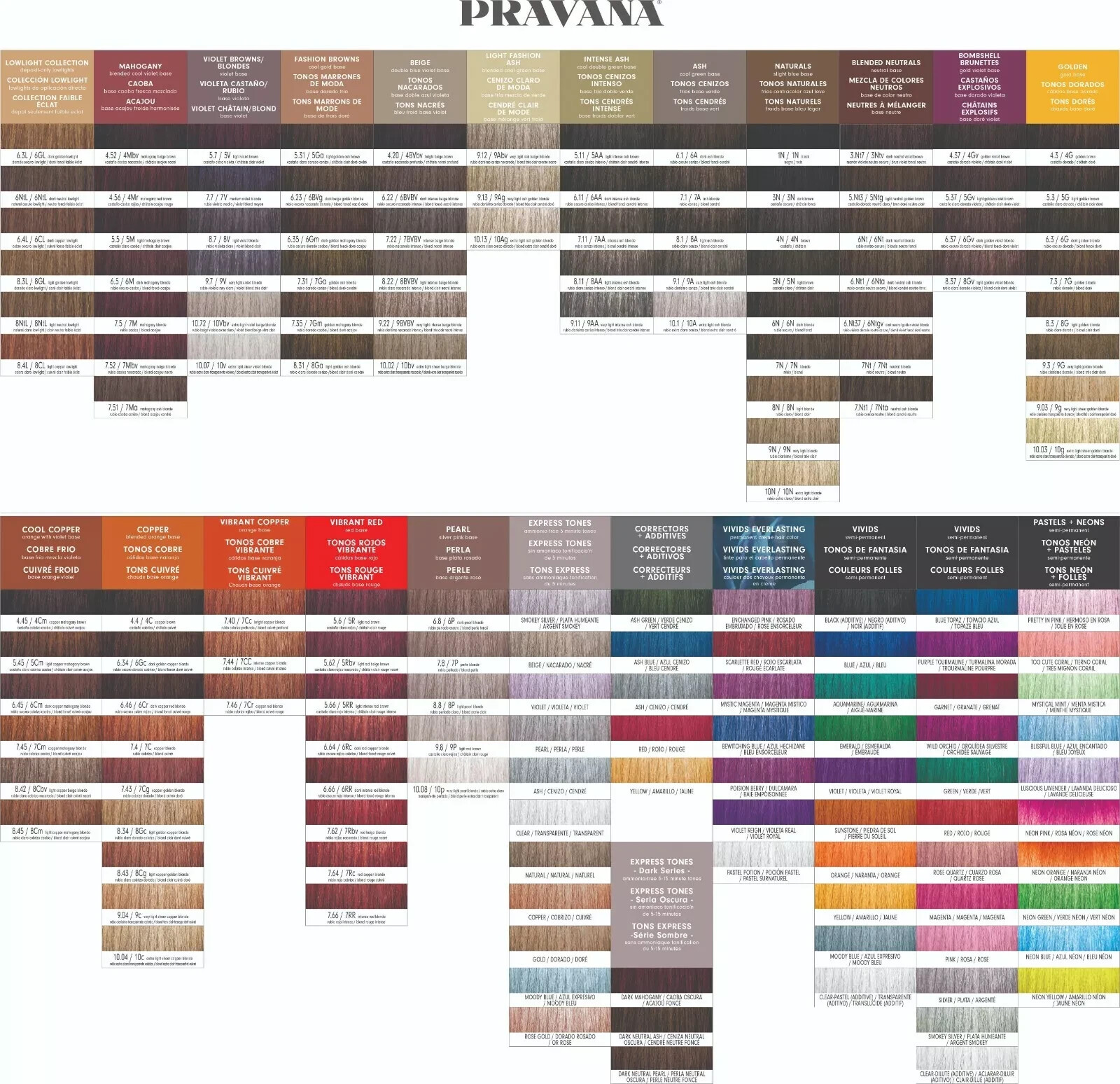 PRAVANA CHROMASILK Permanent Creme HairColor 3oz (CHOOSE YOUR SHADE)