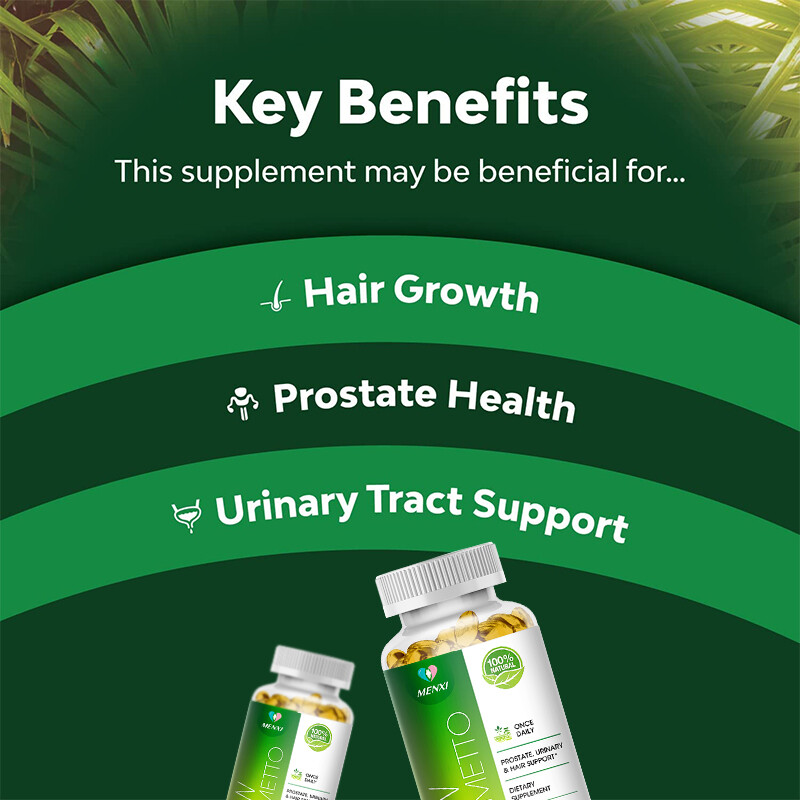 Saw Palmetto Extract 1000mg Prostate Supplement Urinary Men Health 240 Capsules