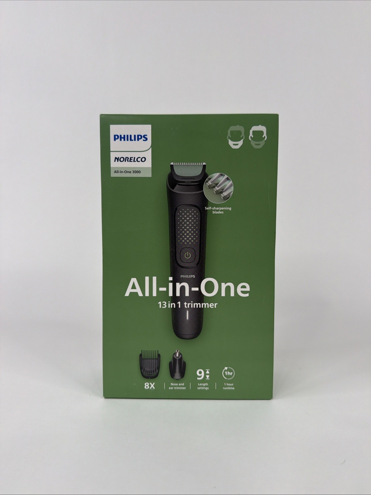 Philips Norelco All-in-One 3000 Series 13 in 1 Trimmer MG3919/50 New In Box