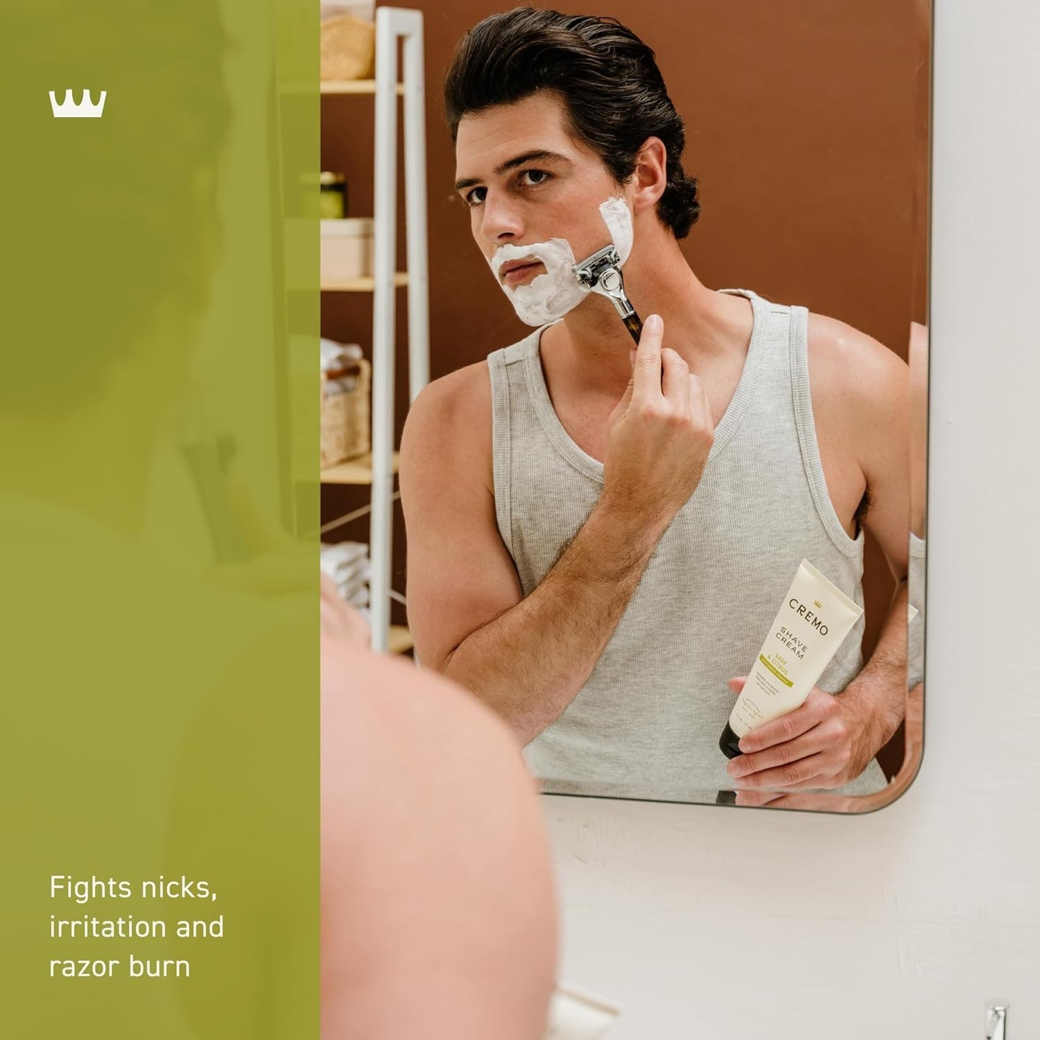 Sage & Citrus Shave Cream, 6 Fl Oz – Ultra-Slick, Barber-Grade Experience