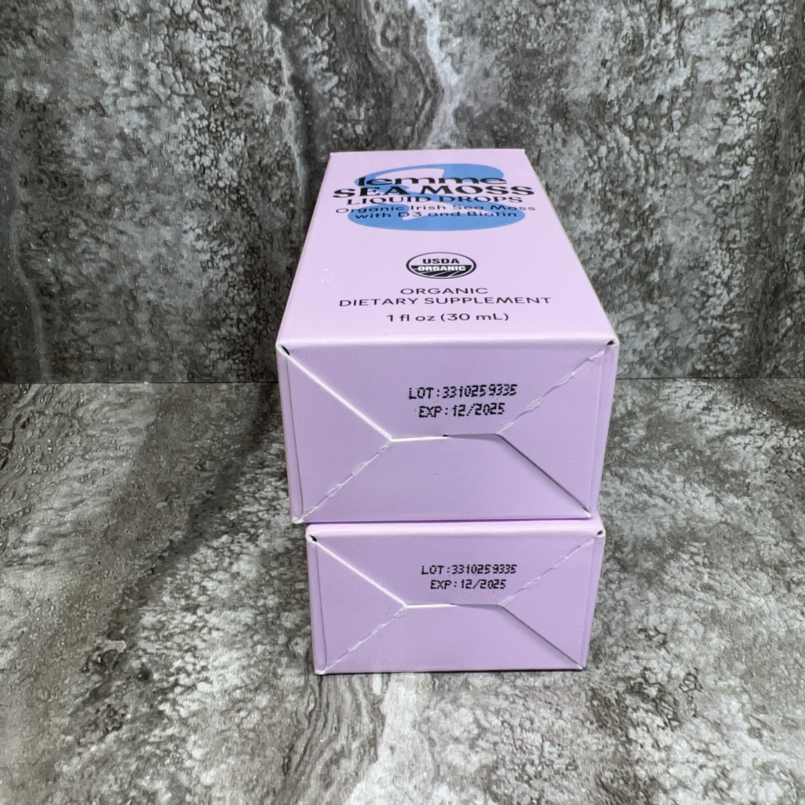 Lemme Sea Moss Liquid Drops Organic Irish Sea Moss Exp: 12/2025