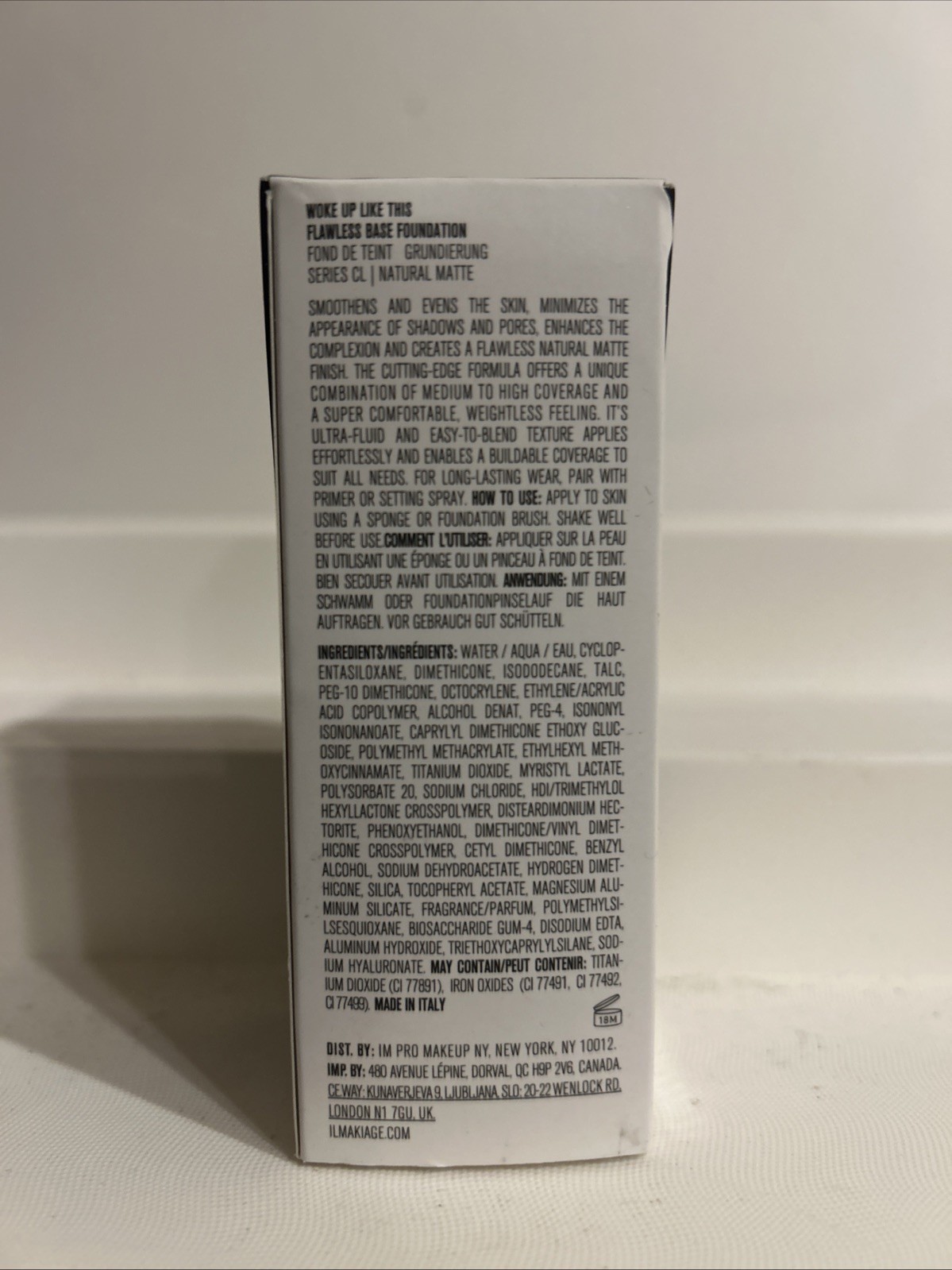 IL MAKIAG WOKE UP LIKE THIS FLAWLESS BASE FOUNDATION 1 OZ BOXED AUTHENTIC Choose