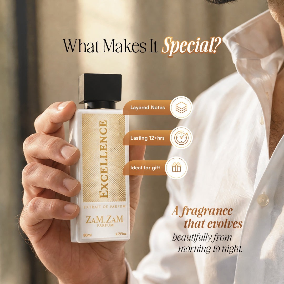 Zam Zam Excellence Luxe Legacy Extrait De Parfum – Unisex Luxury Perfume