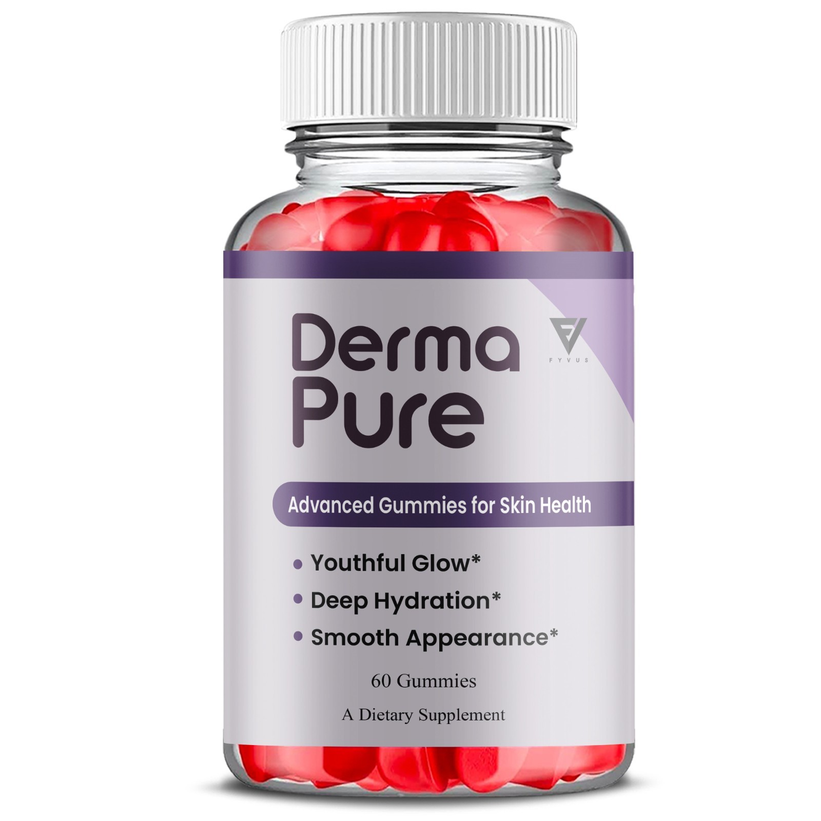 Derma Pure Skin Gummy, DermaPure Skin (60 Gummies)