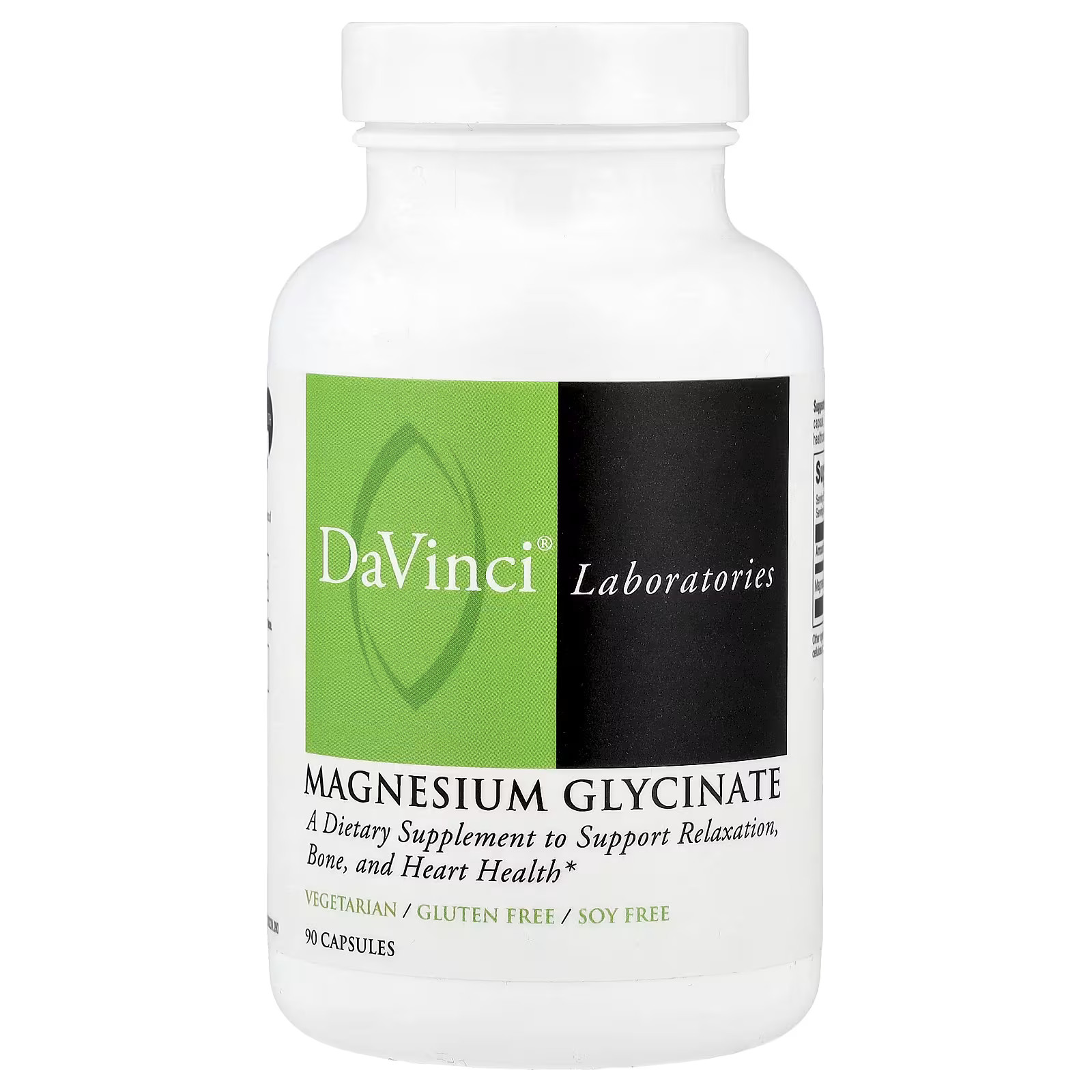 2 X DaVinci Laboratories, Magnesium Glycinate, 90 Capsules, (75 mg pe-worldwide