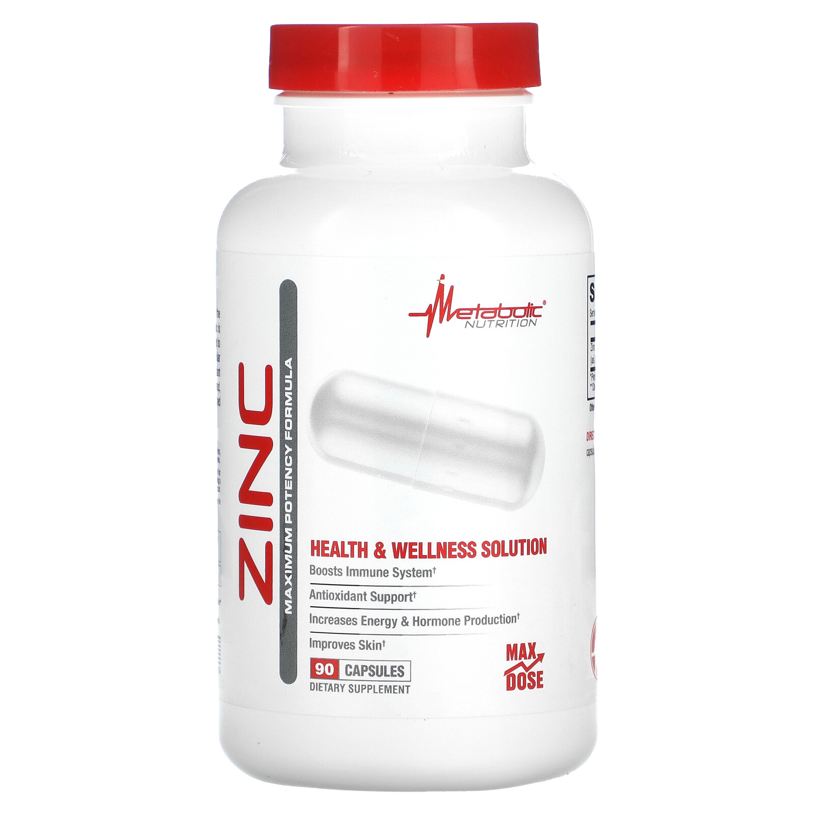 Zinc, 90 Capsules