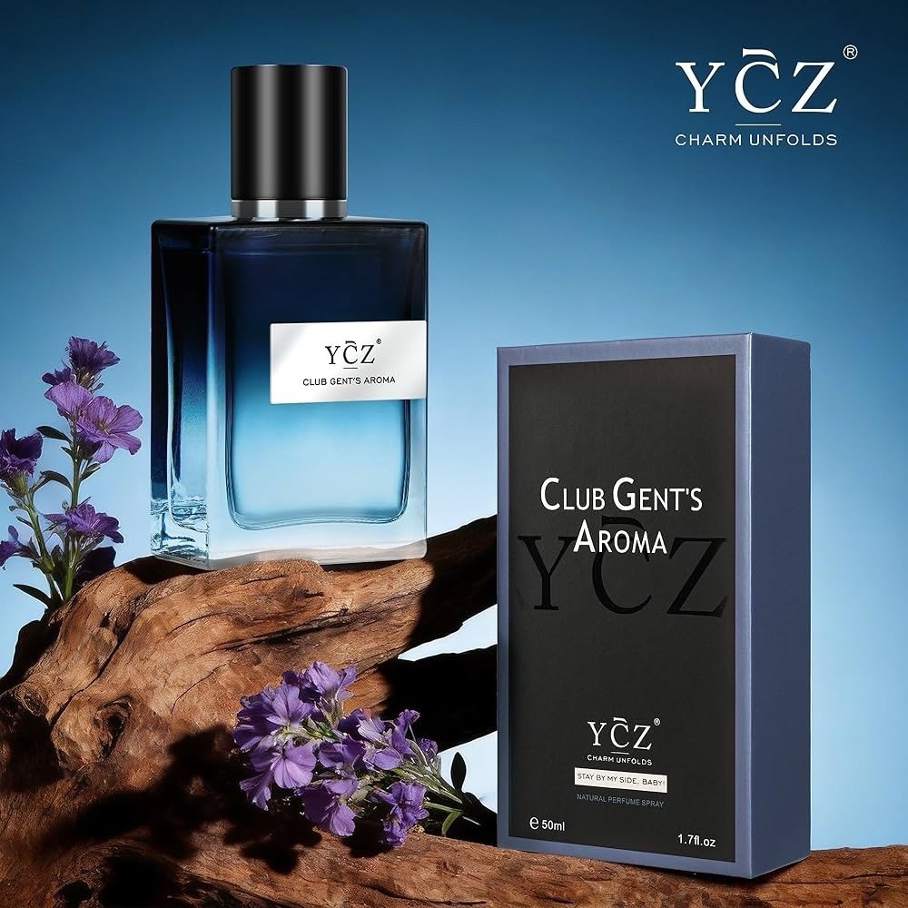 YCZ Club Gent’s Aroma Perfume Spray 1.7oz 1.7 fl oz Regular Size Limonene