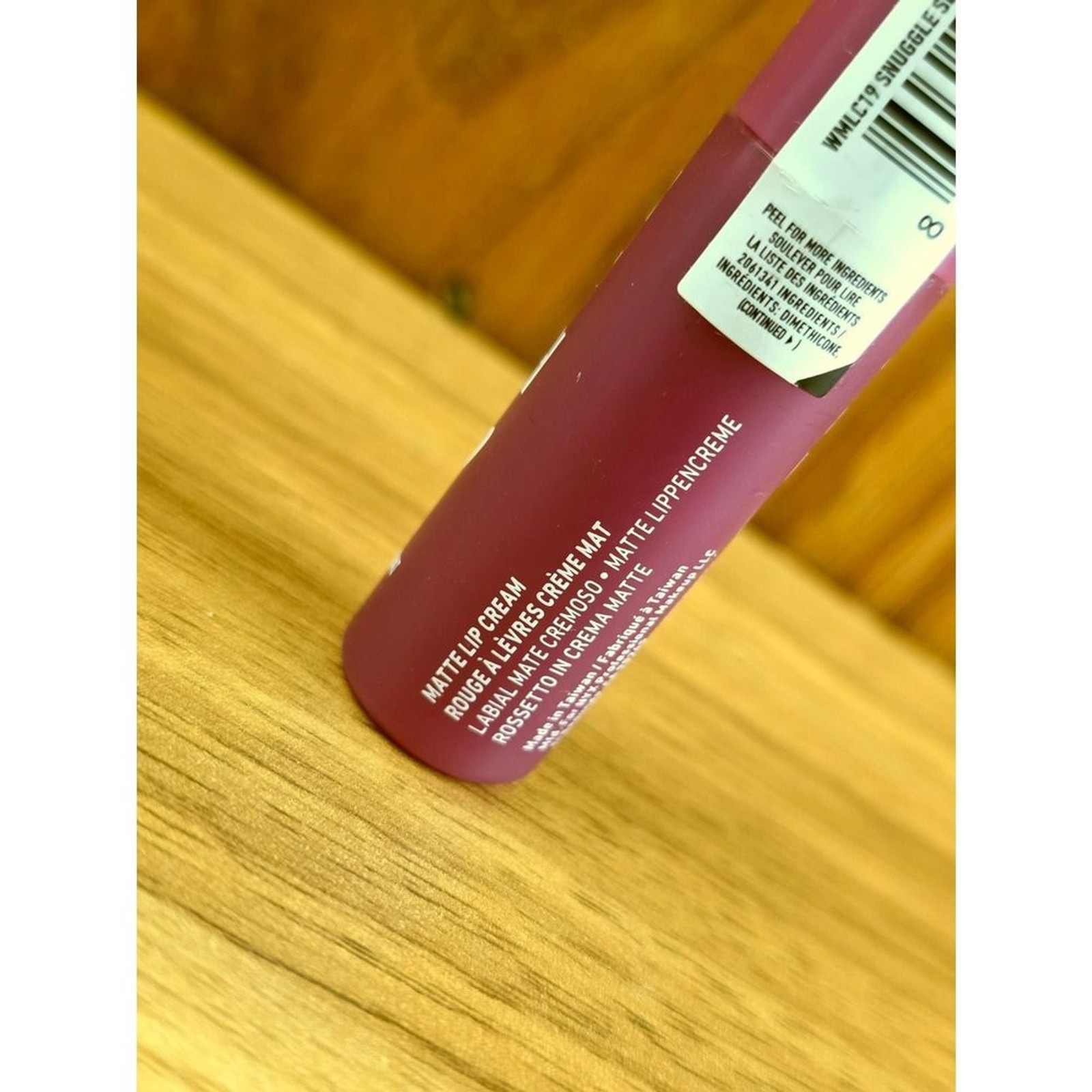 NYX Smooth Whip Matte Lip Cream 0.13oz Snuggle Sesh New Berry Mauve Liquid Color