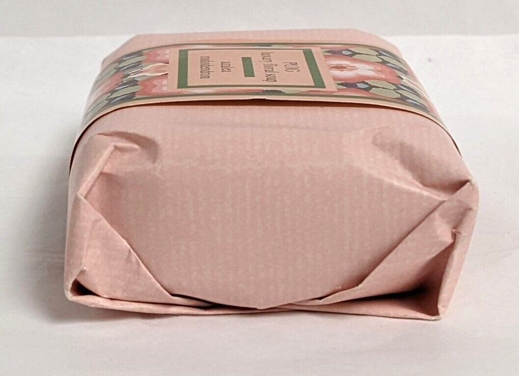 Puig Luxury Floral Bar Soap Azalea Rhododendron Pink Spain 3.5oz 100g NEW