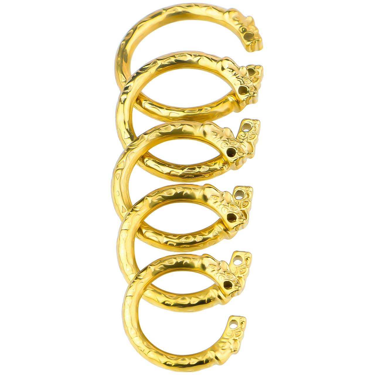 Stainless Steel Metal Silver Penis Enhancer Ring Private Training Ring For Men