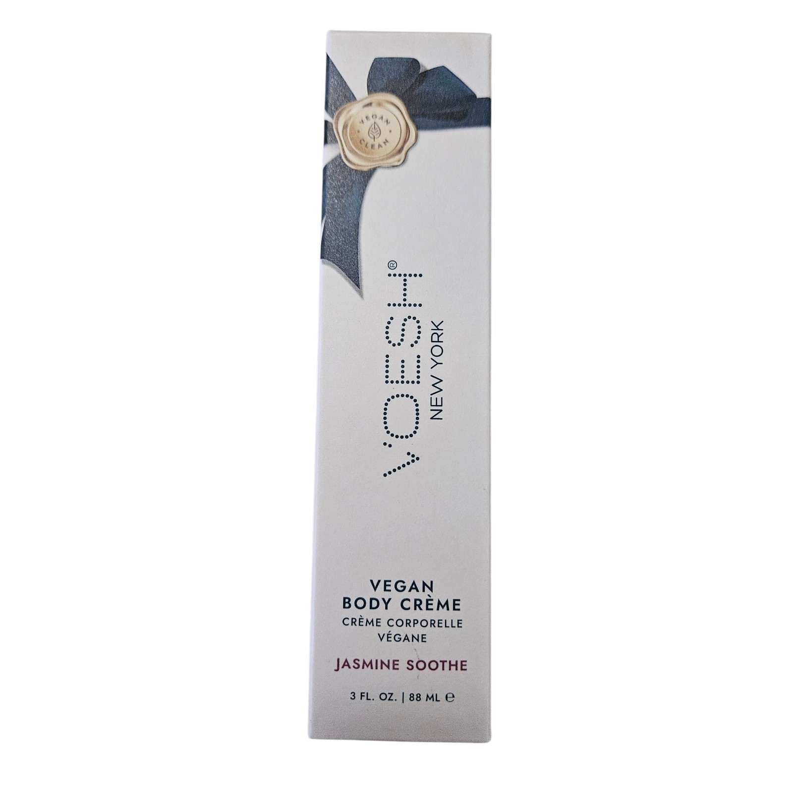 VOESH New York Vegan Jasmine Soothe Body Crème Moisturizer 3 fl oz/88 mL