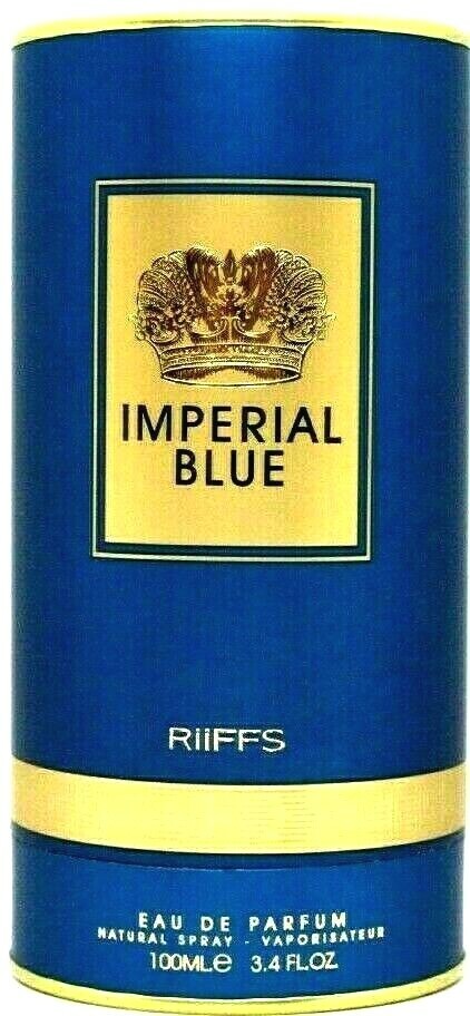 RIIFFS IMPERIAL BLEU EAU DE PARFUM SPRAY FOR MEN 3.4 Oz / 100 ml BRAND NEW ITEM!