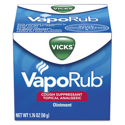 Vicks VapoRub, 1.76 Ounce Jar, 36 Per Carton