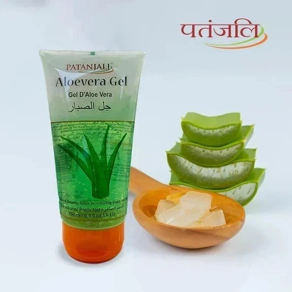 Patanjali Saundarya Aloe Vera Gel 60ml Herbal Skin Moisturizer Hydration