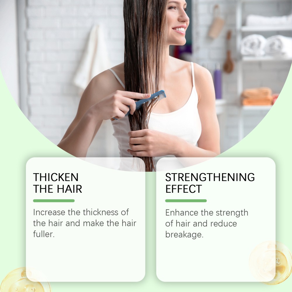 2 Pack Organic Rosemary Hair Growth Shampoo for Women and Men-Natural Thickening