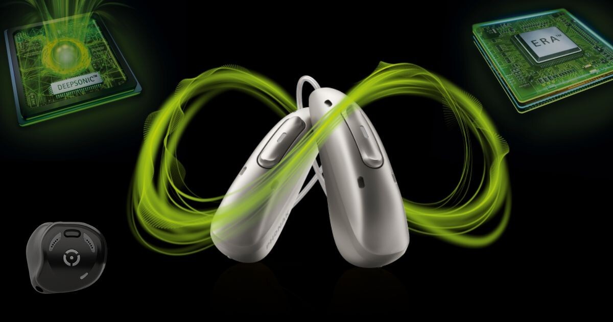 Phonak Audeo Sphere Ultra Infinio I90 PAIR Graphite + Free Charger-USA Seller