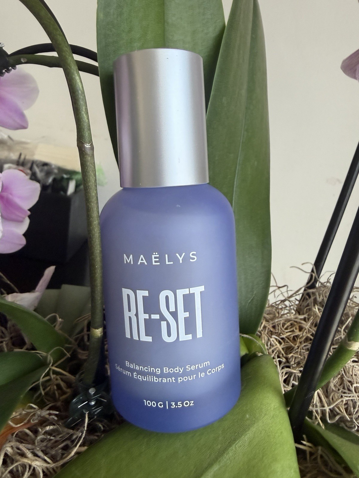 Maëlys RE-SET Balancing Body Serum Moisturizer Vegan Cruelty-Free, 3.5 oz