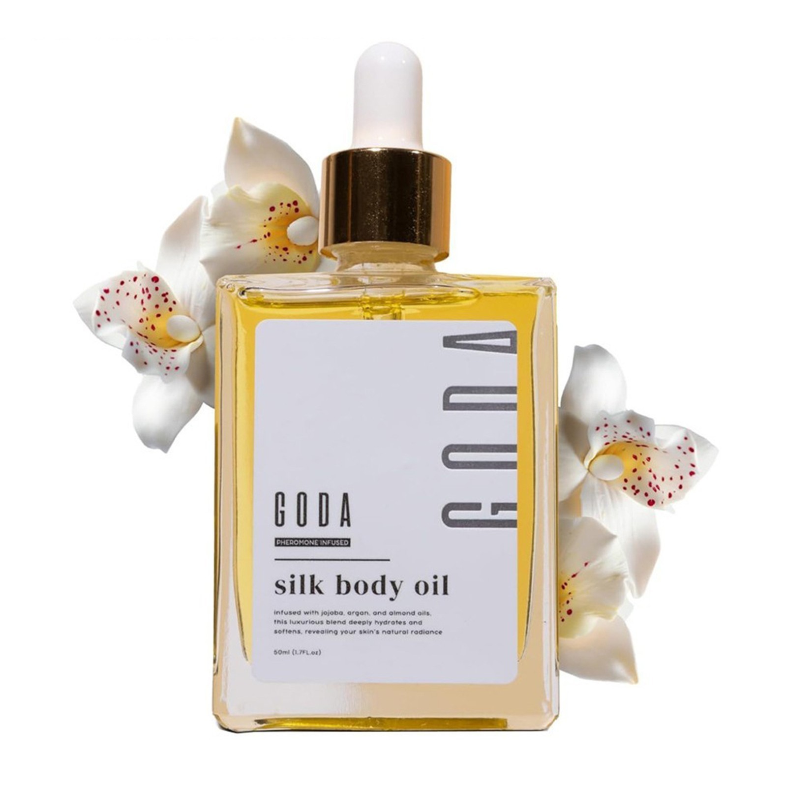 1-3Pcs GODA Silk Body Oil, Silk Body Oil, Bath & Shower Oil Smooth Skin US