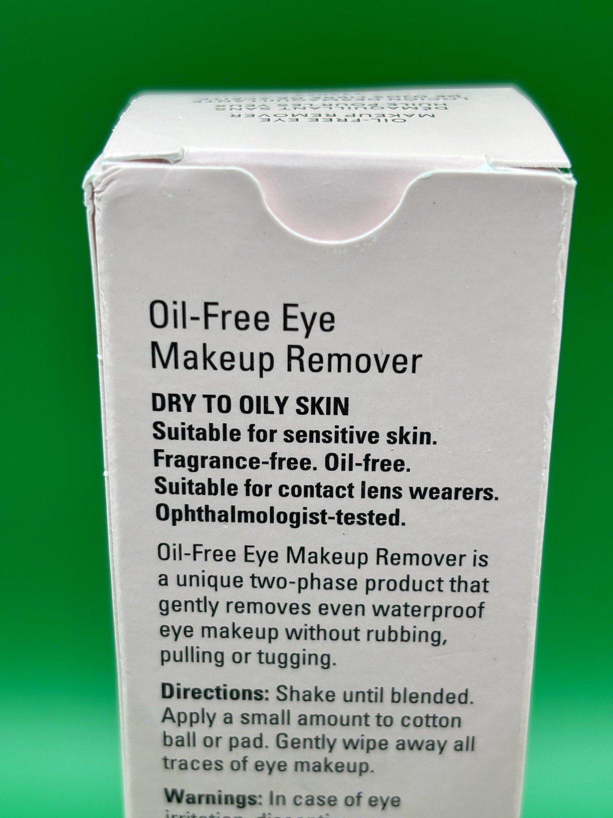 Mary Kay Oil Free Eye Makeup Remover 3.75 fl.oz Full Size NEW & FRESH