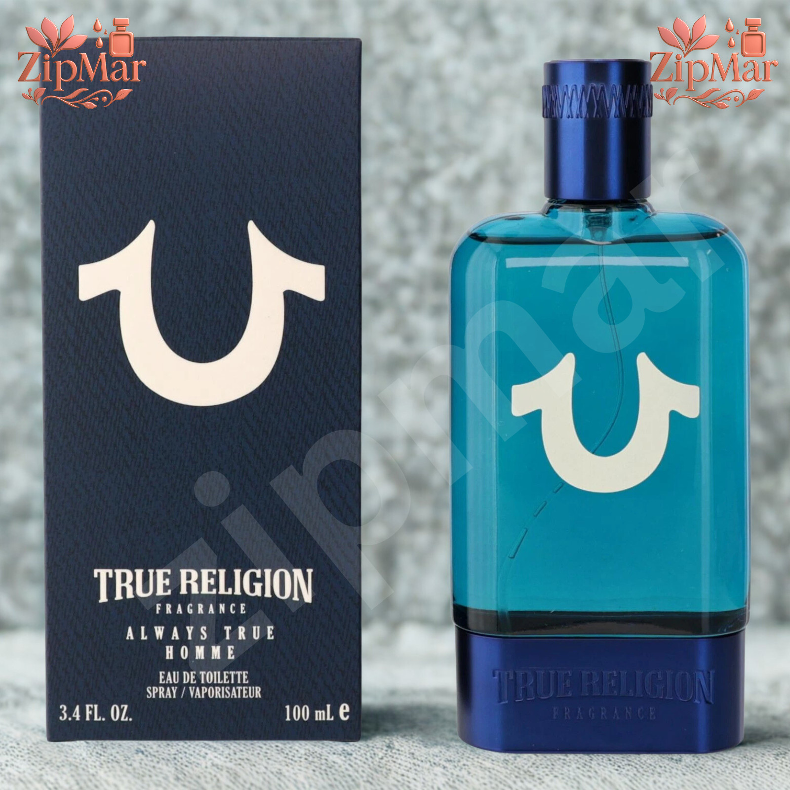 Fresh True Religion Always True Homme EDT 3.4floz/100ml Men Woody Spicey Cologne