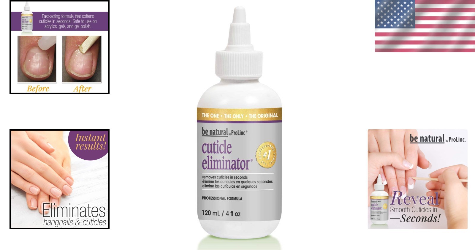 Cruelty-Free Cuticle Eliminator Gel – Softens Tough Cuticles in Seconds – 4 oz