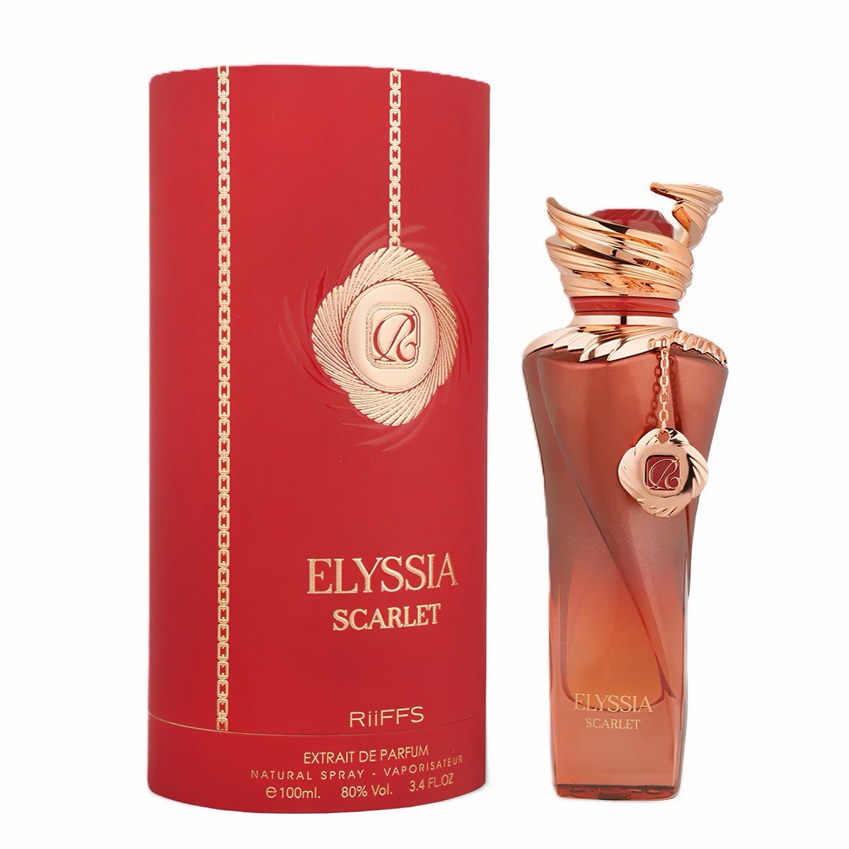 ELYSSIA SCARLET by RiiFFS Eau De Parfum 3.4oz 100ml ORIGINAL – NEW