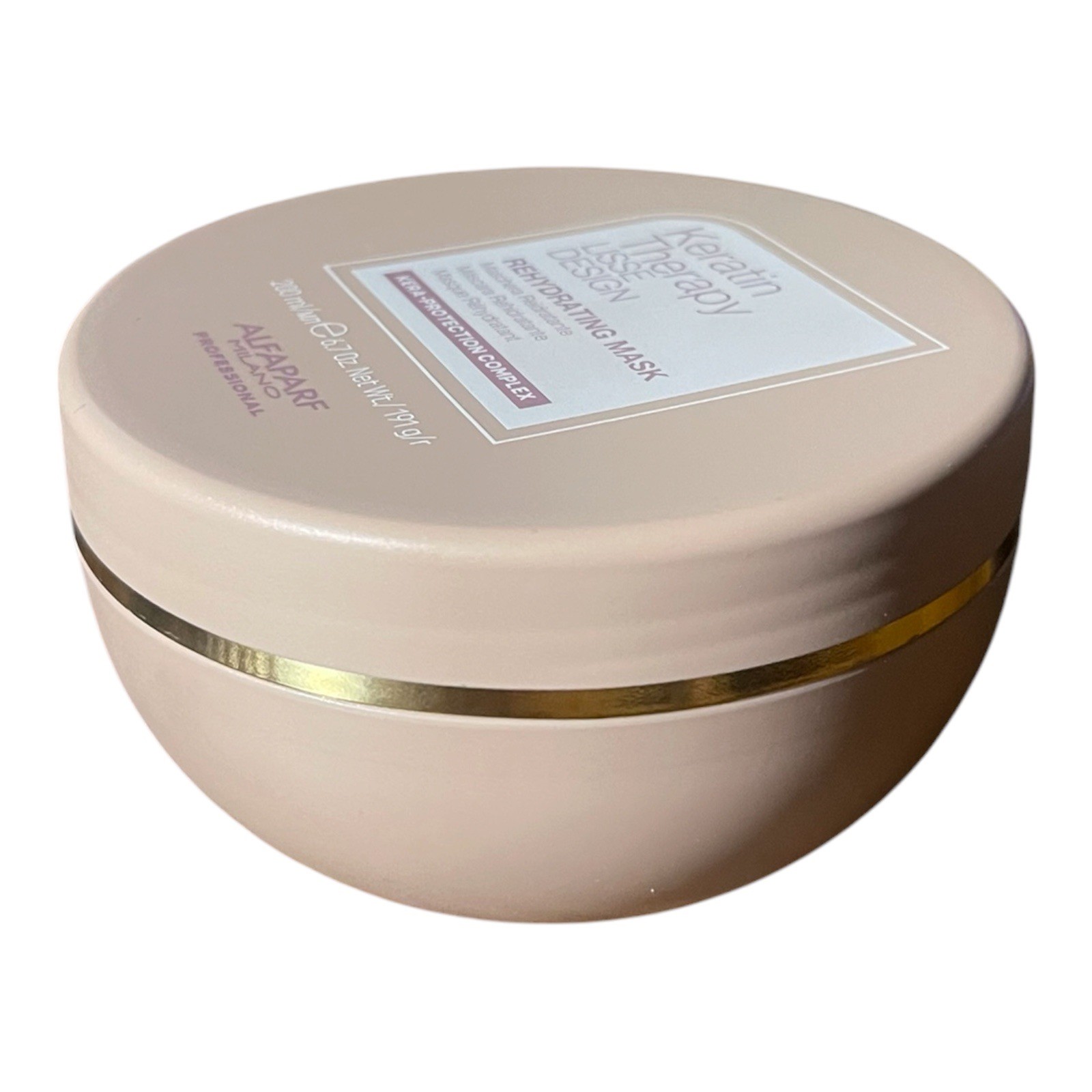 Alfaparf Milano Keratin Therapy Lisse Design Rehydrating Mask 6.7 oz