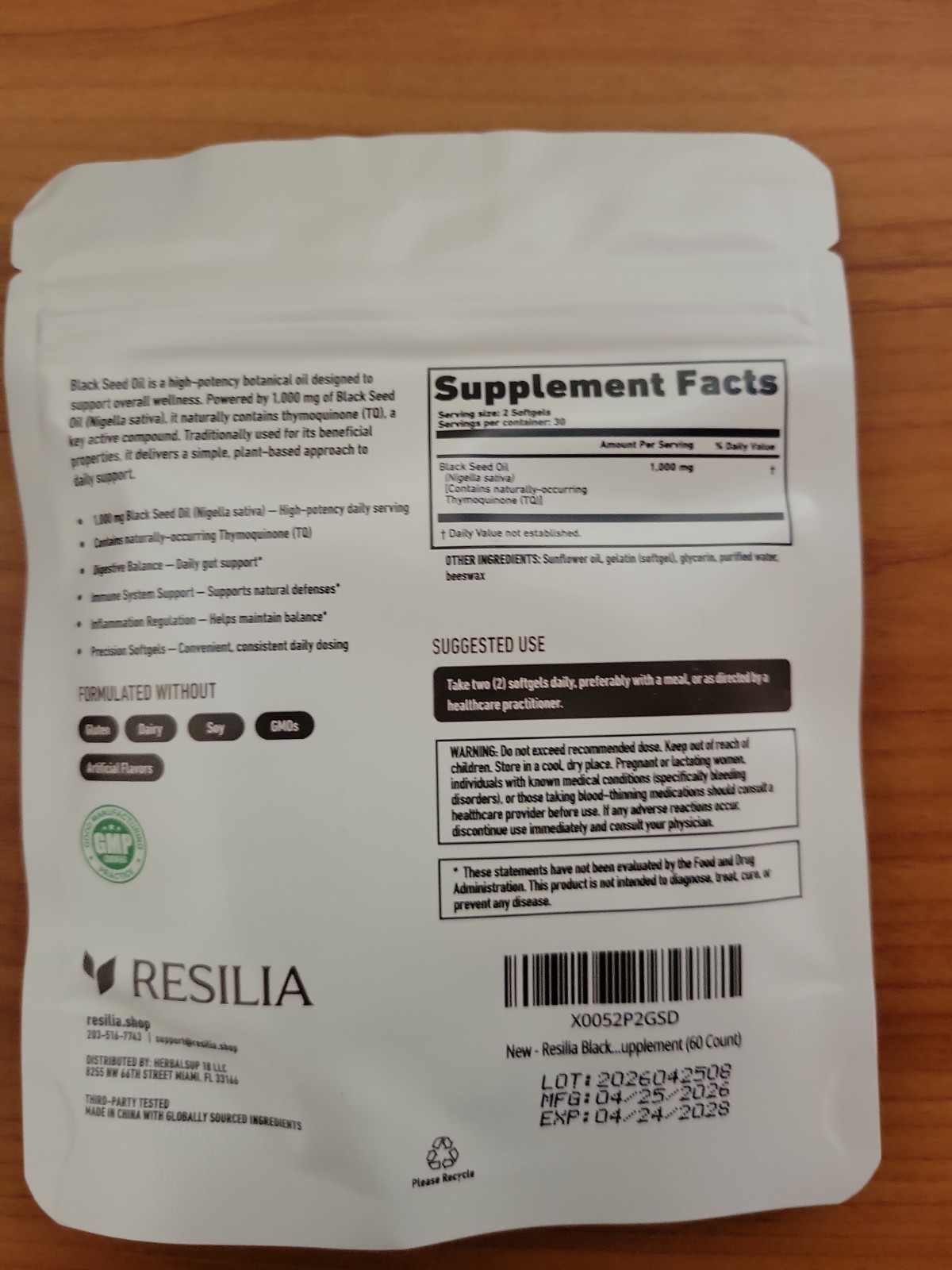 ethiopian black seed oil 120 softgels 1000mg
