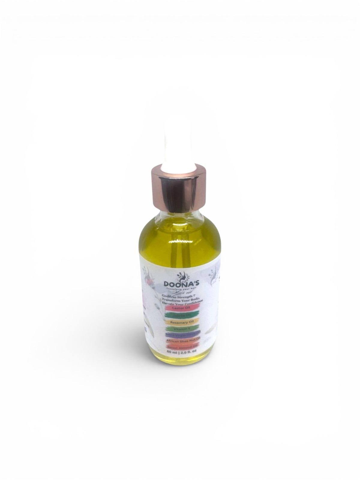 7 Blend Hair OIL Promotes Stronger, Thicker Hair Growth 2 FL Oz