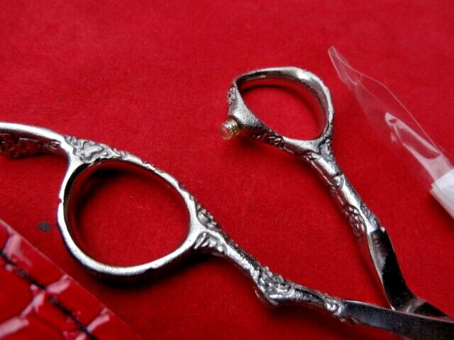 60Days WRNTY_Fancy 6″ Hairdressing Hair Cutting Scissors/Japanese Steel/(7″FULL)