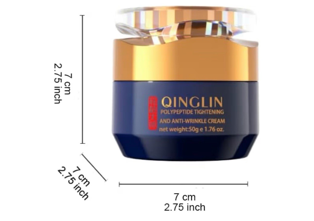 Qingling Anti Aging Crema Para Arrugas, Wrinkle Removal Brighting Clear Skin