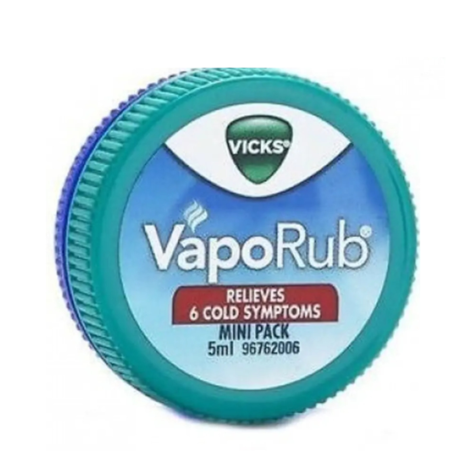 Vicks VapoRub 5ml Relief Cold Headache Menthol Eucalyptus Balm Travel Size 15-Ct