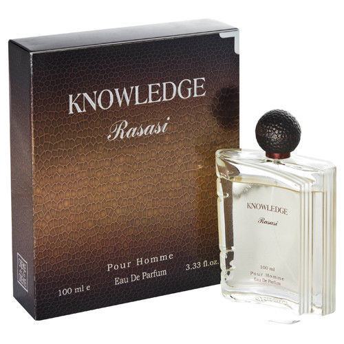 NEW RASASI KNOWLEDGE POUR HOMME EAU DE PARFUM FOR MEN WITH FREE SHIPPING- 100 ML