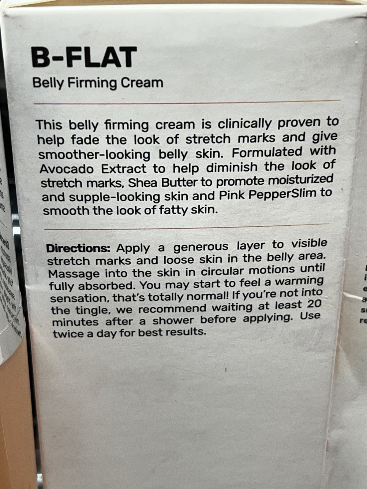 Maelys B-Flat Firming Belly Cream + B-FOXY INNER THIGH CREAM 3.38oz New 🔥SALE🔥