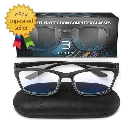 Stylish Blue Light Blocking Glasses for Women & Men – Helps Reduce Glare & Digit