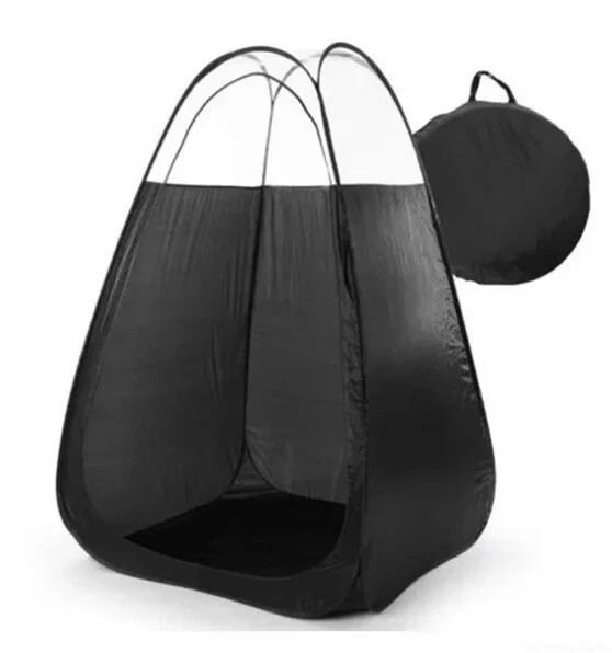 Spray Tan Pop-Up Tent in Black – With Bag – Shipped From United States