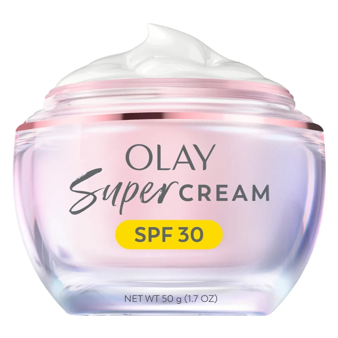 Olay Super Cream SPF 30 – 5-in-1 Face Moisturizer with Vitamin C & Peptides, 1.7