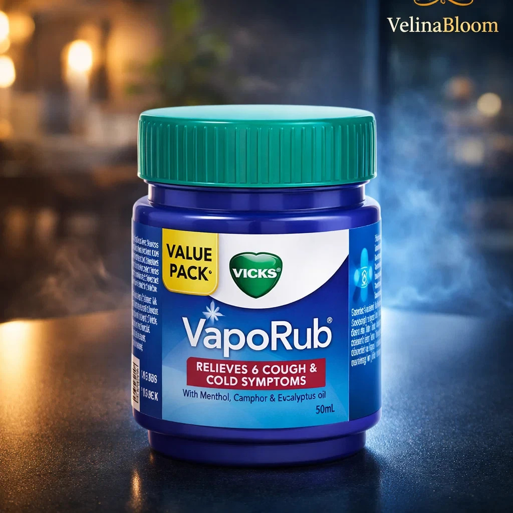 Vicks VapoRub Relief From Cold Cough Congestion 50ml Free Shipping USA