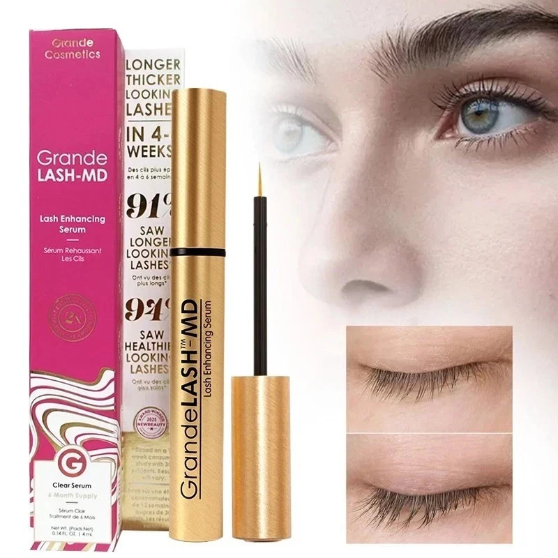 Grande LASH-MD Grande Lash Enhancing Serum 4ML 6 month Supply Newest-USA Seller