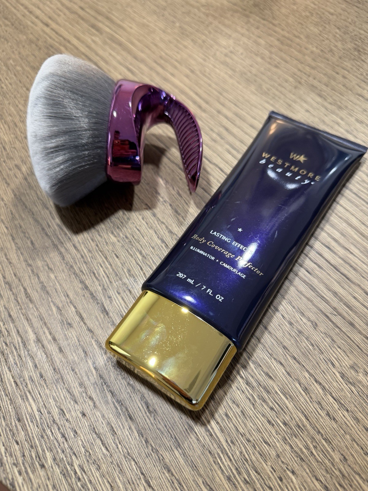 Westmore Beauty Body Coverage Perfector & Brush 7 oz. Body Makeup – Select Shade
