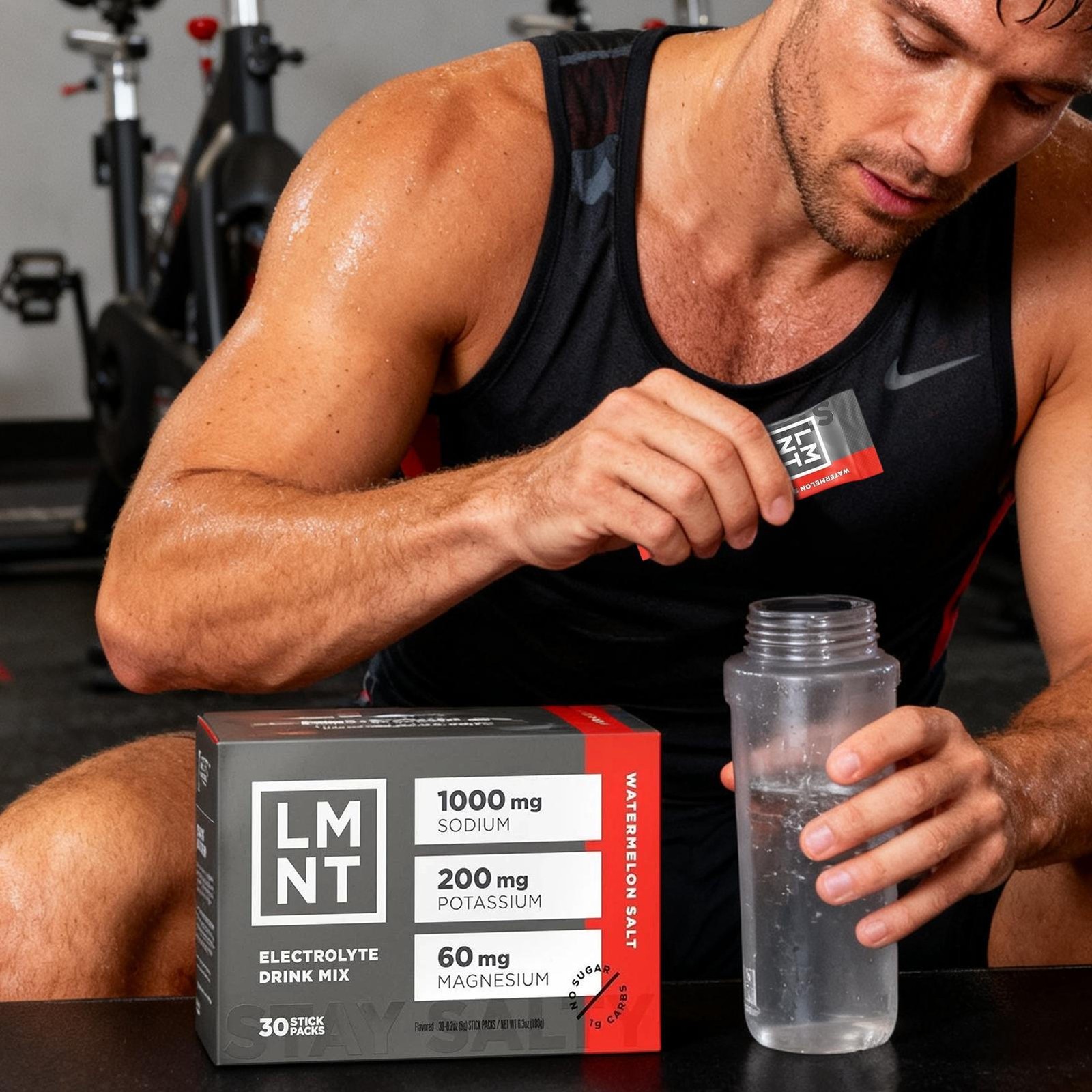 Zero Sugar Electrolyte Powder Drink Mix,Watermelon Flavor for Hydration Support`