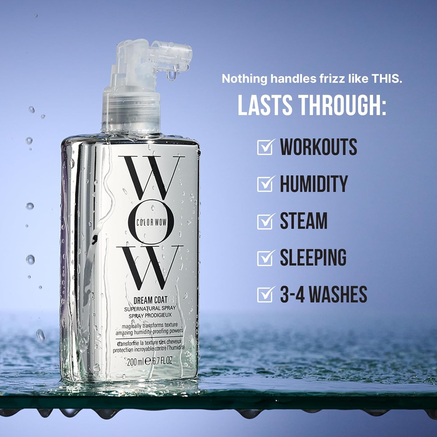 WOW Dream Coat Anti-Humidity Treatment Spray?CAnti-Frizz Hair Smoothing Spray