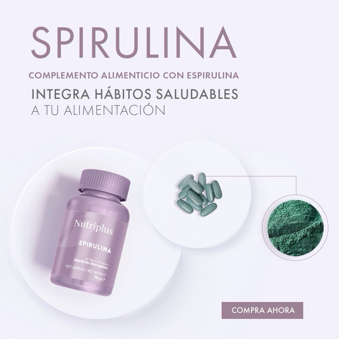 FARMASI – NUTRIPLUS SPIRULINA Dietary Supplements Tablet 60pcs
