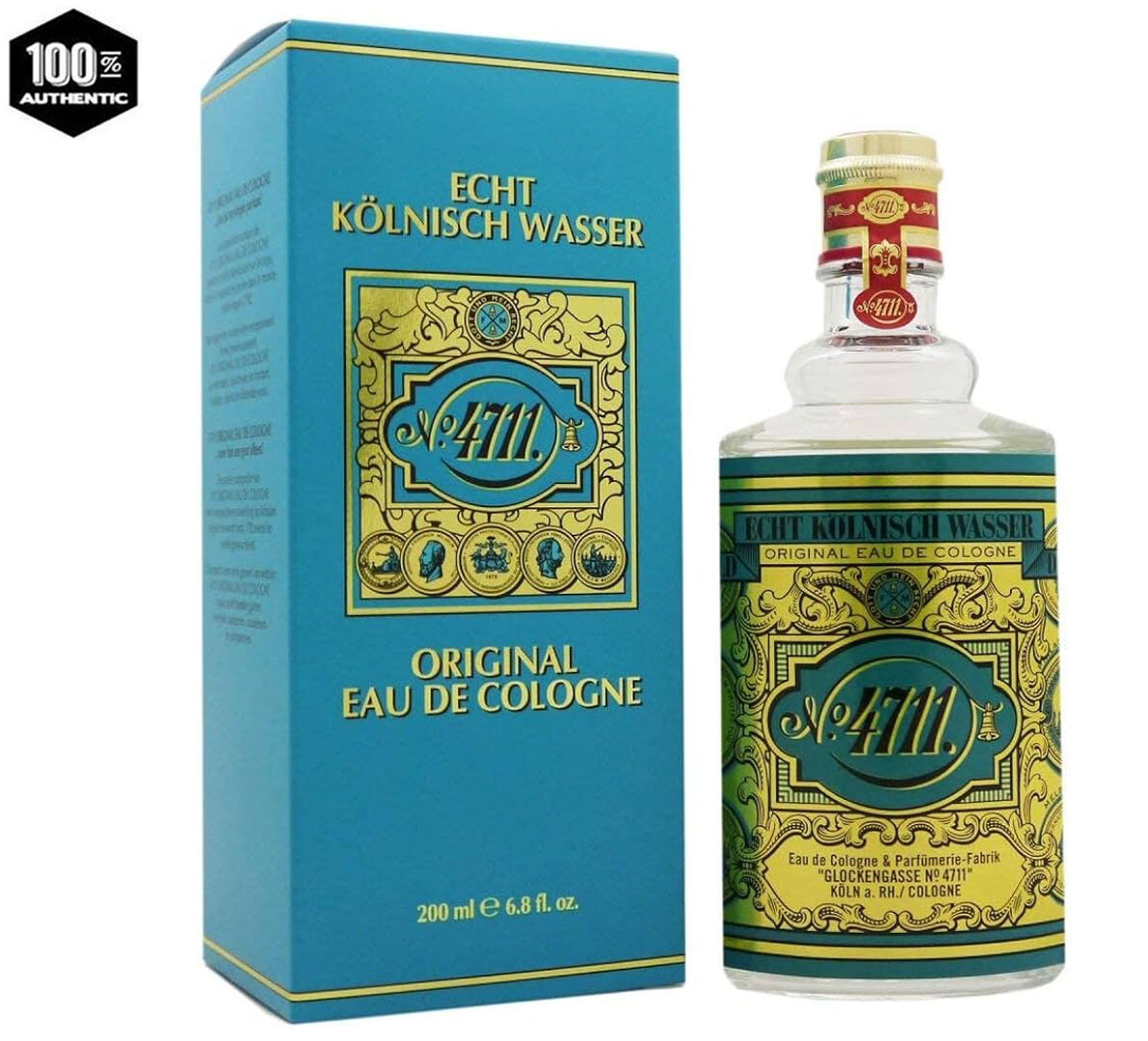 Muelhens & Wirtz 4711 EDC Cologne for Men 6.8 oz / 200 ml