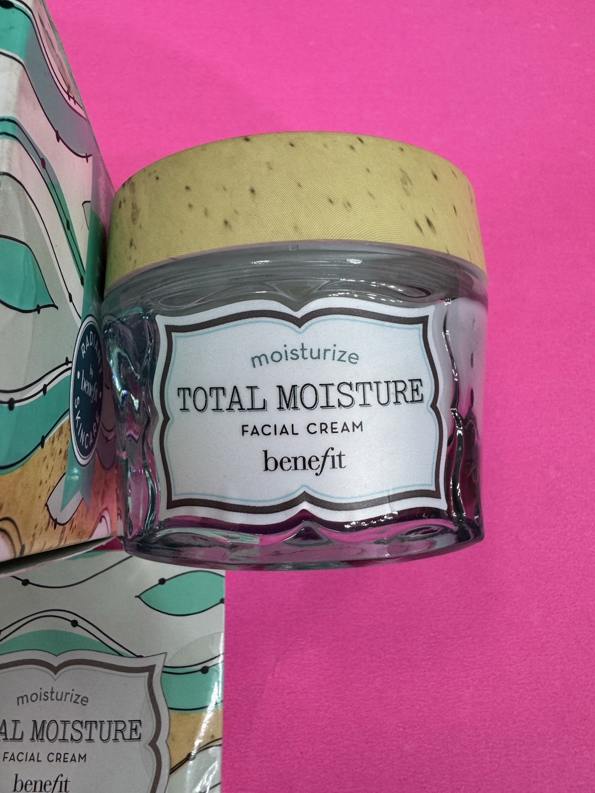 Benefit Total Moisture Facial Cream 48.2 ml / 1.7 oz NEW RARE