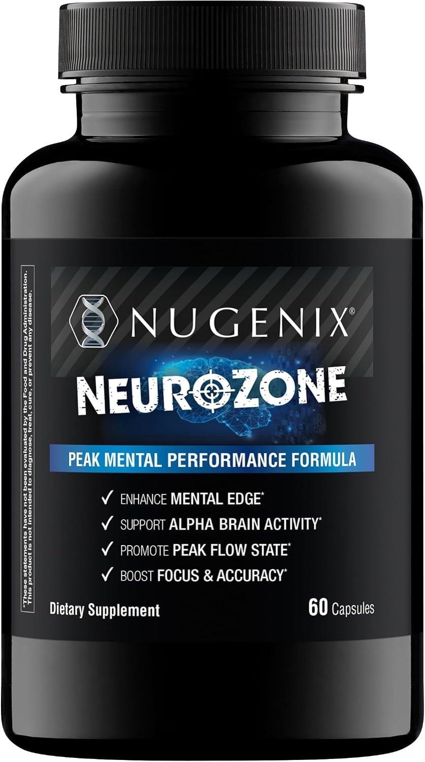 Nugenix NeuroZone – Nootropic Fast-Acting, Alpha Brain Activity, Boosts Focus