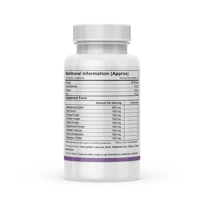 Autoimmunity Care Toxin Cleanse Care – Advanced Detox Detoxification 60 Caps